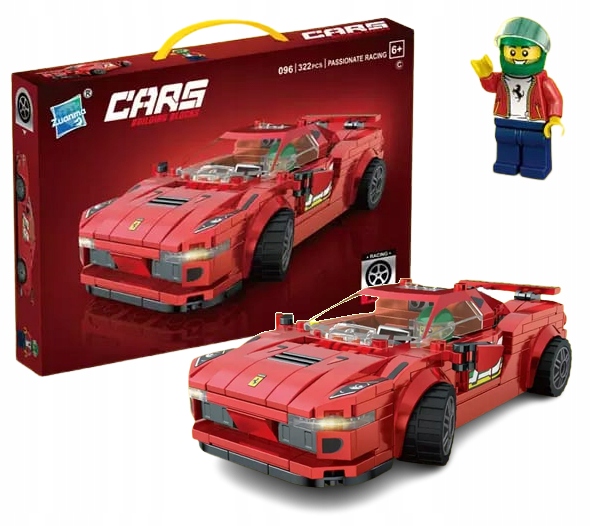 

Kompatybilne z Lego samochód sportowy Klocki 322el