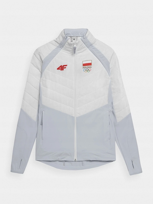 4F Hybrydowa Kurtka Do Biegania 2W1 Primaloft KUD201 Damska Pekin R. XL