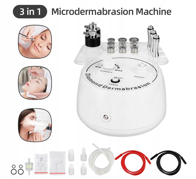 Diamantová mikrodermabraze, dermabraze přístroj, vodní peeling