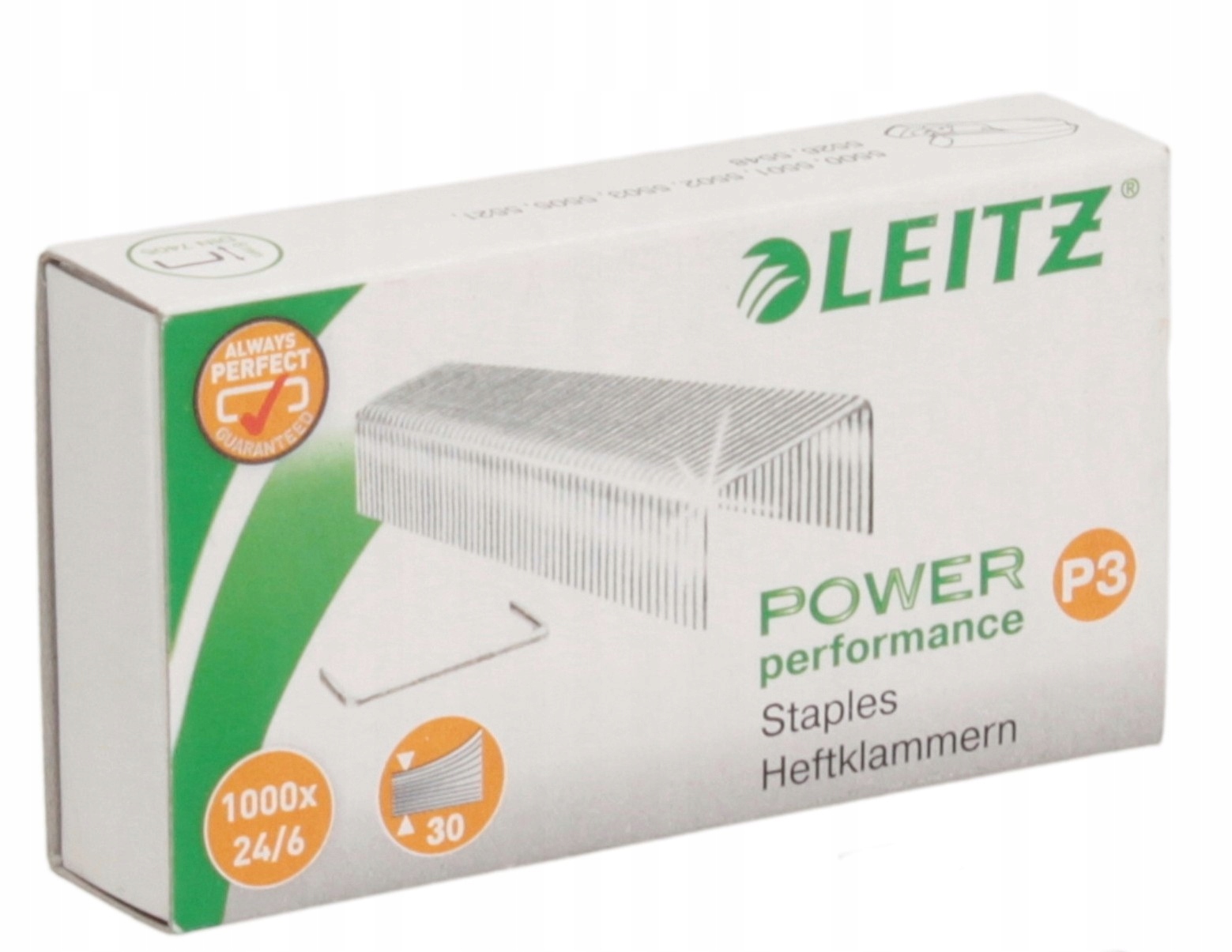 Zszywki 24/6 LEITZ power performancemocne