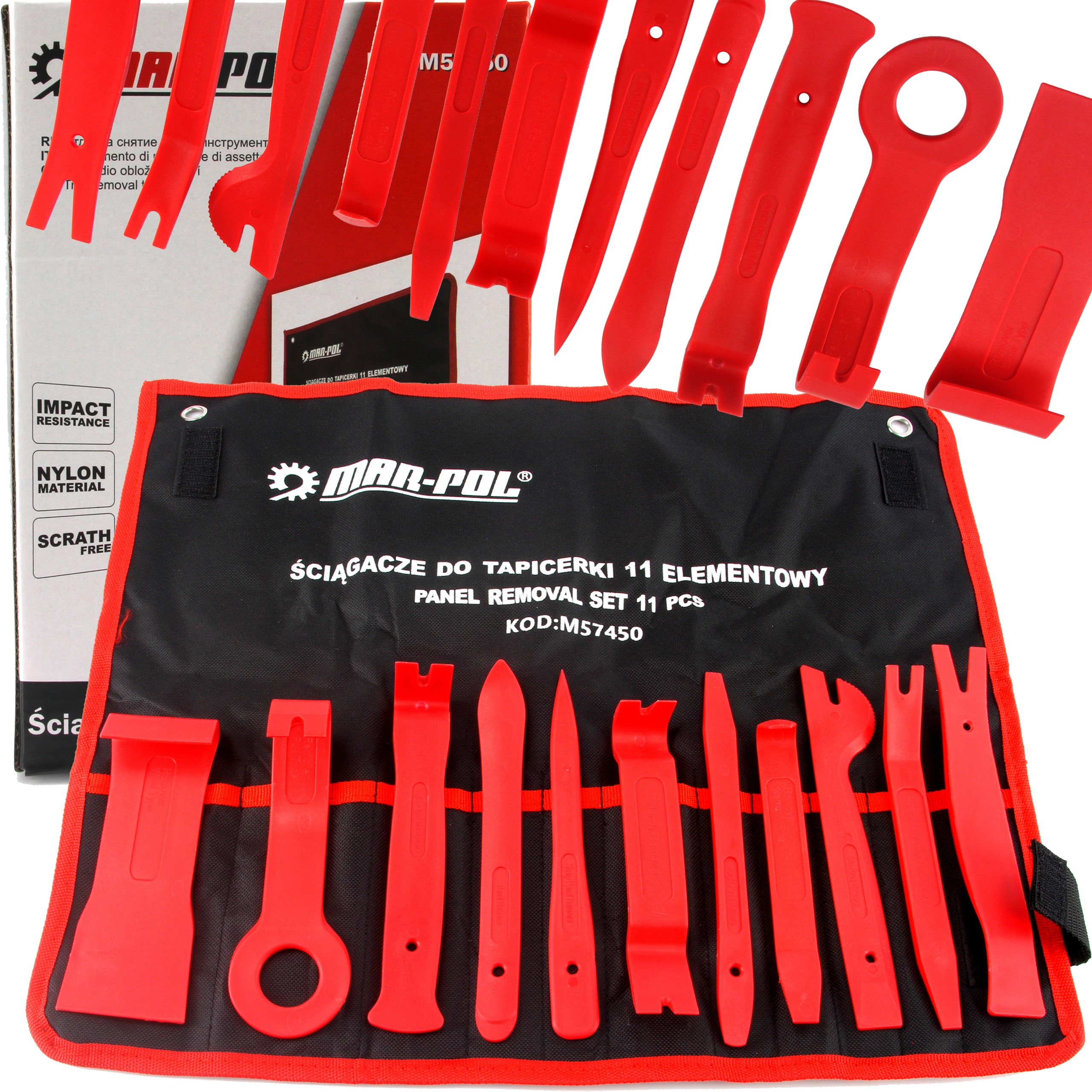 НАБІР ЗНІМАЧІВ ОБбивки 11шт.  МАР-ПОЛ