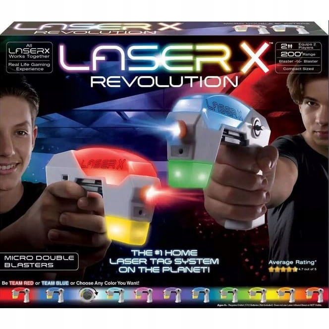 

Zestaw dla 2 graczy International Toys Laser X
