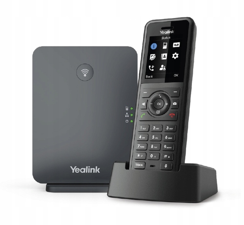 Yealink W77P VoIP telefón Čierna Tft
