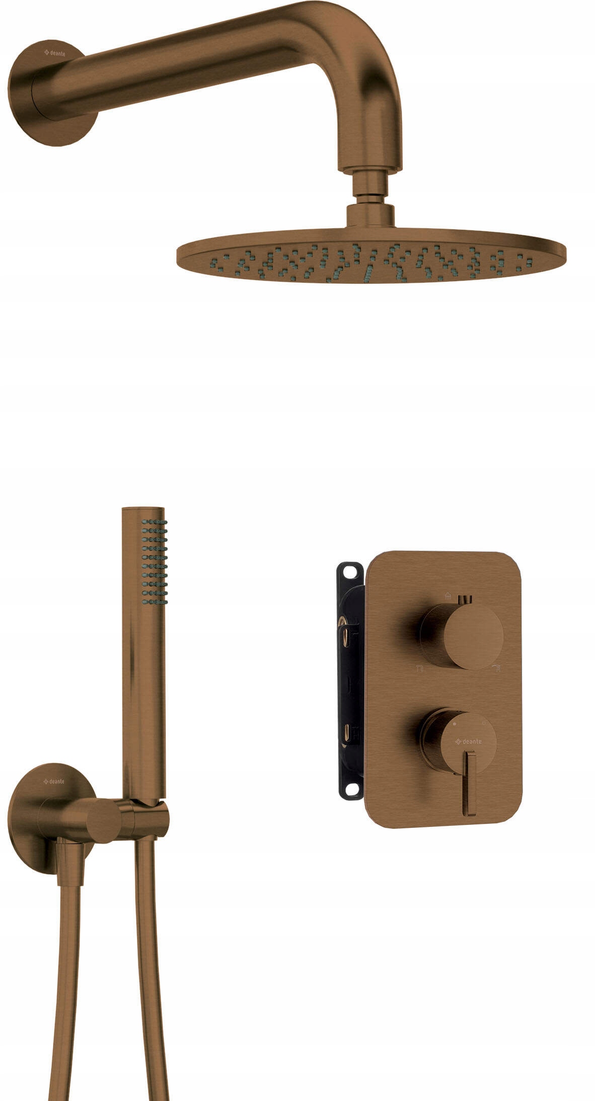 Deante Podomítkový sprchový set Silia Bxyycqsm