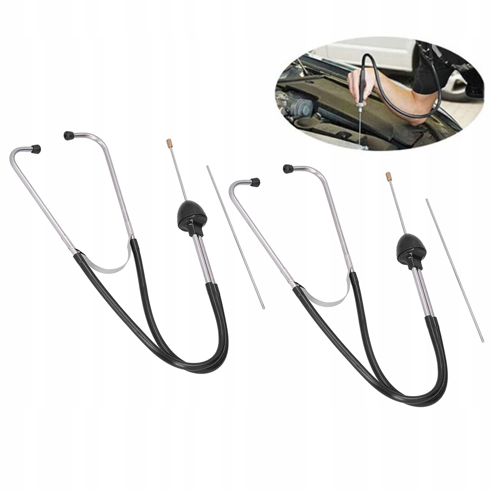 DIAGNOSTYCZNY STETOSKOP SAMOCHODOWY WARSZTATOWY 2SZT