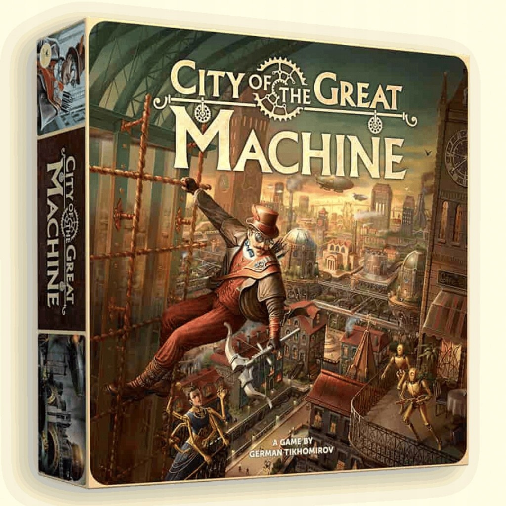 Gra City Of The Great Machine podstawa Czacha Games