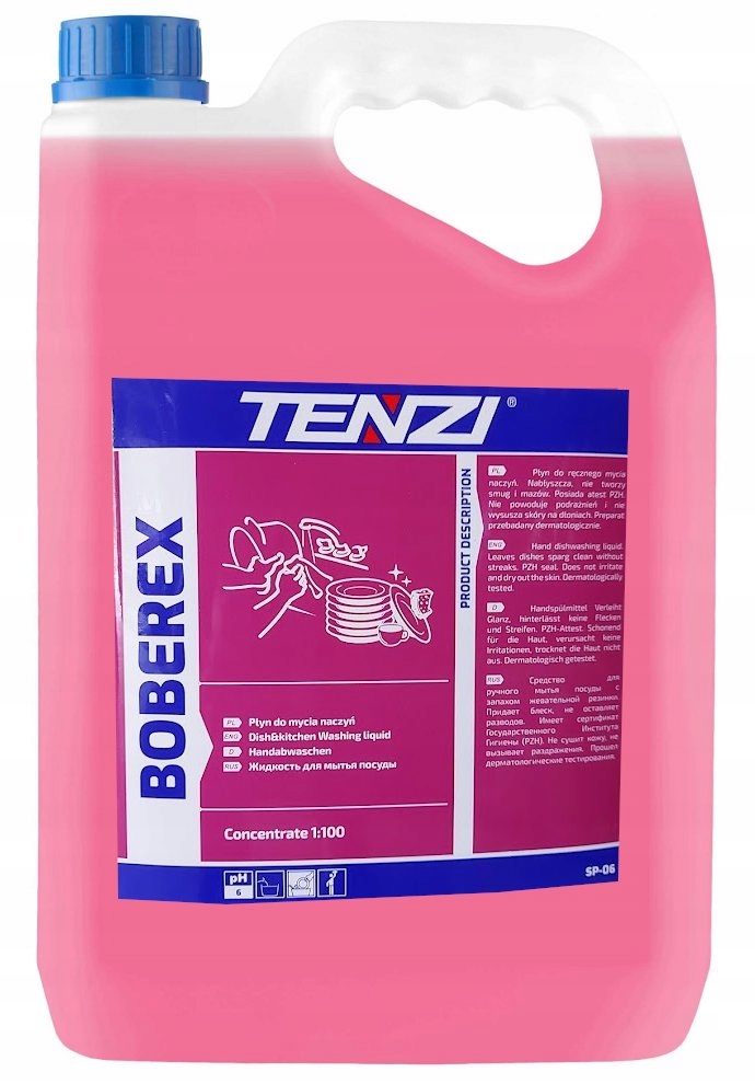 

Tenzi Boberex 5L. SP-06/005 Płyn Do Ręcznego Mycia