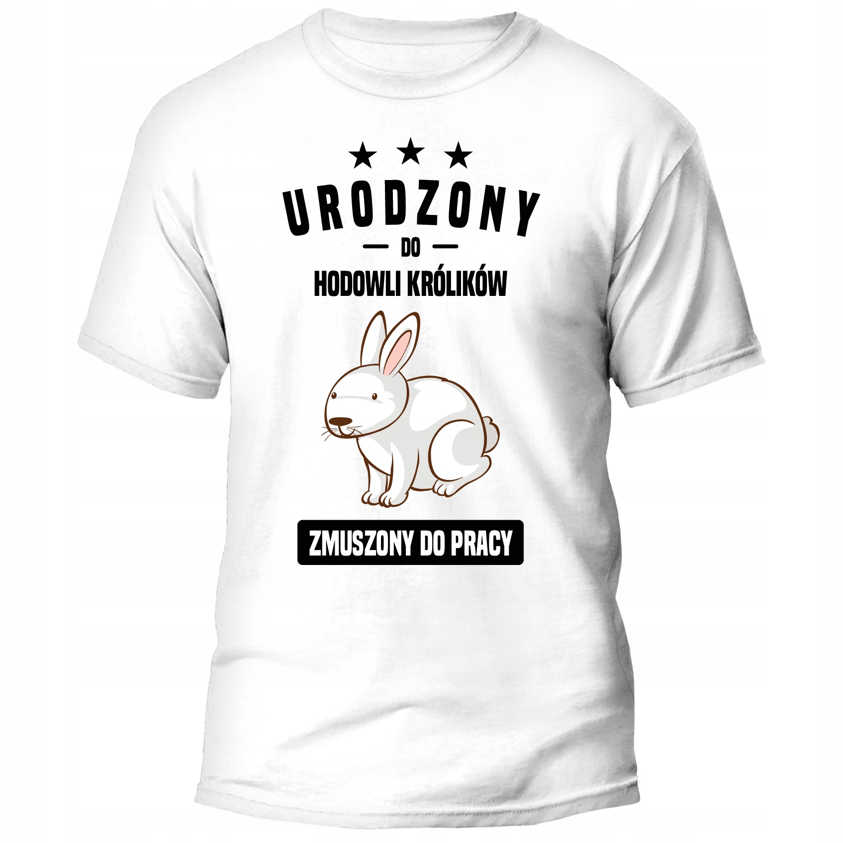 

Koszulka Urodzony Do Hodowli Królików