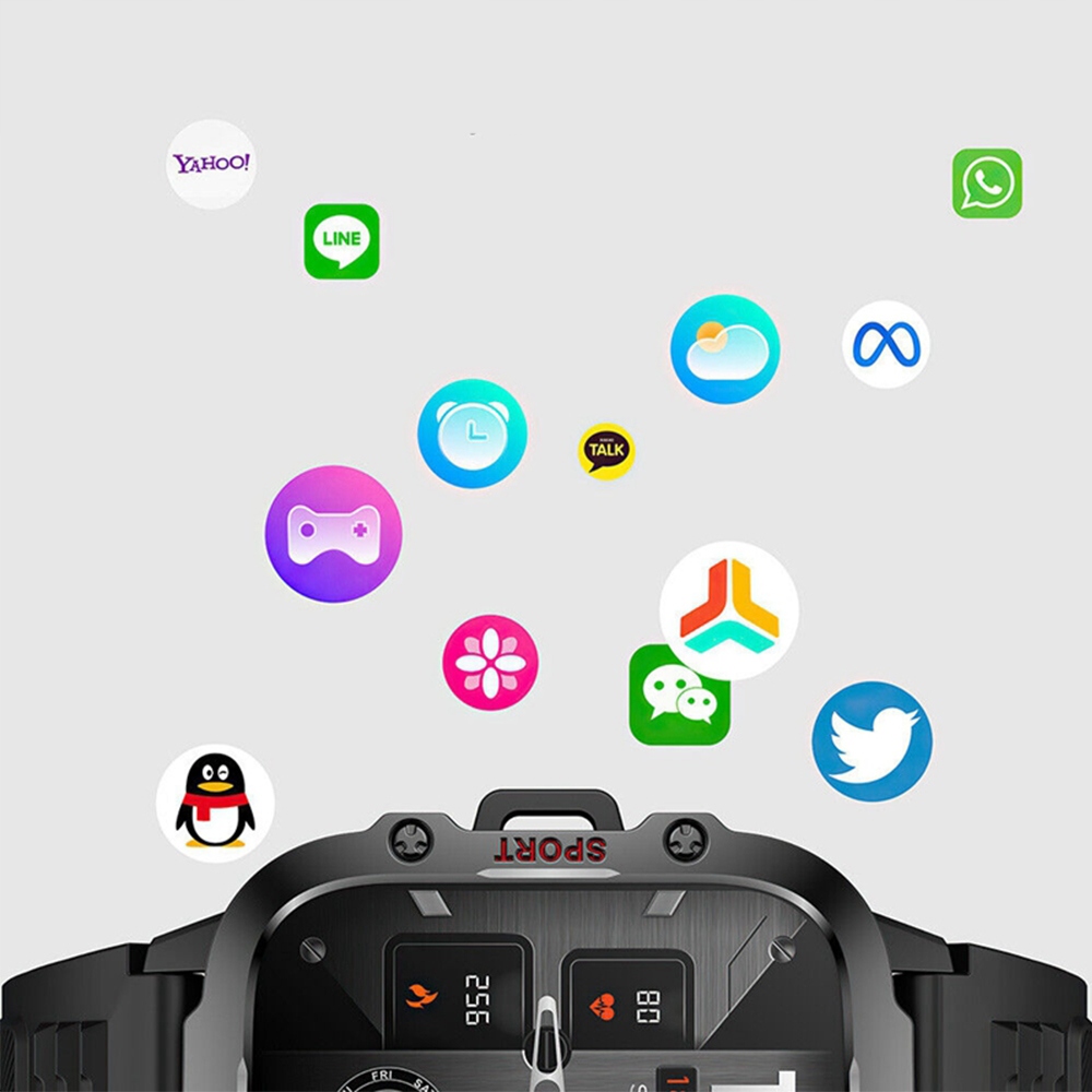 SMARTWATCH ZEGAREK MĘSKI SPORT SMART WATCH Kod producenta 6DZ0183BK901