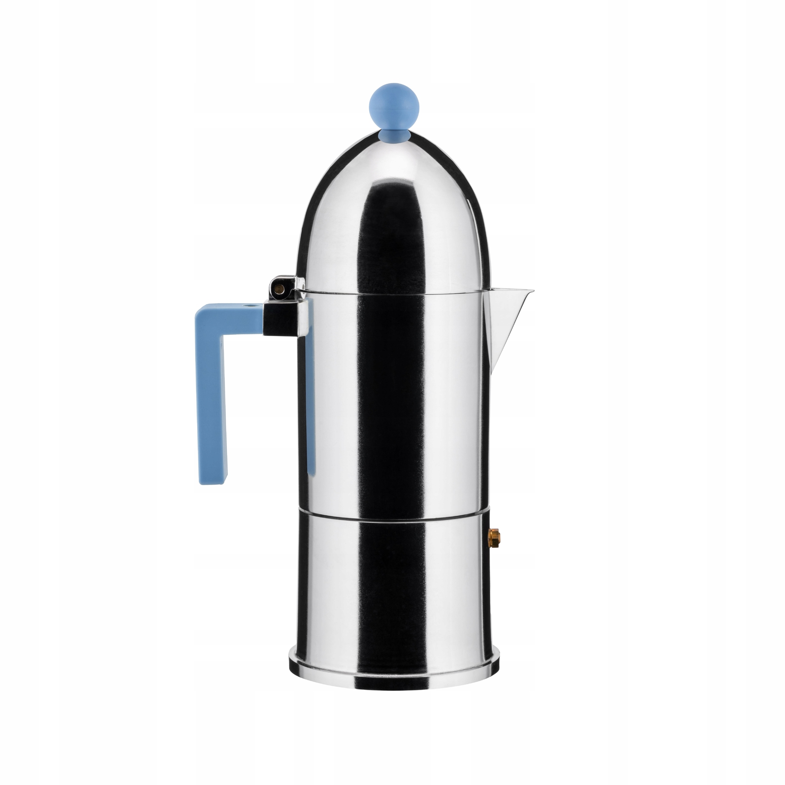 Alessi La Cupola Kávovar Lúhovač 300 ml na indukciu Držiak modrý