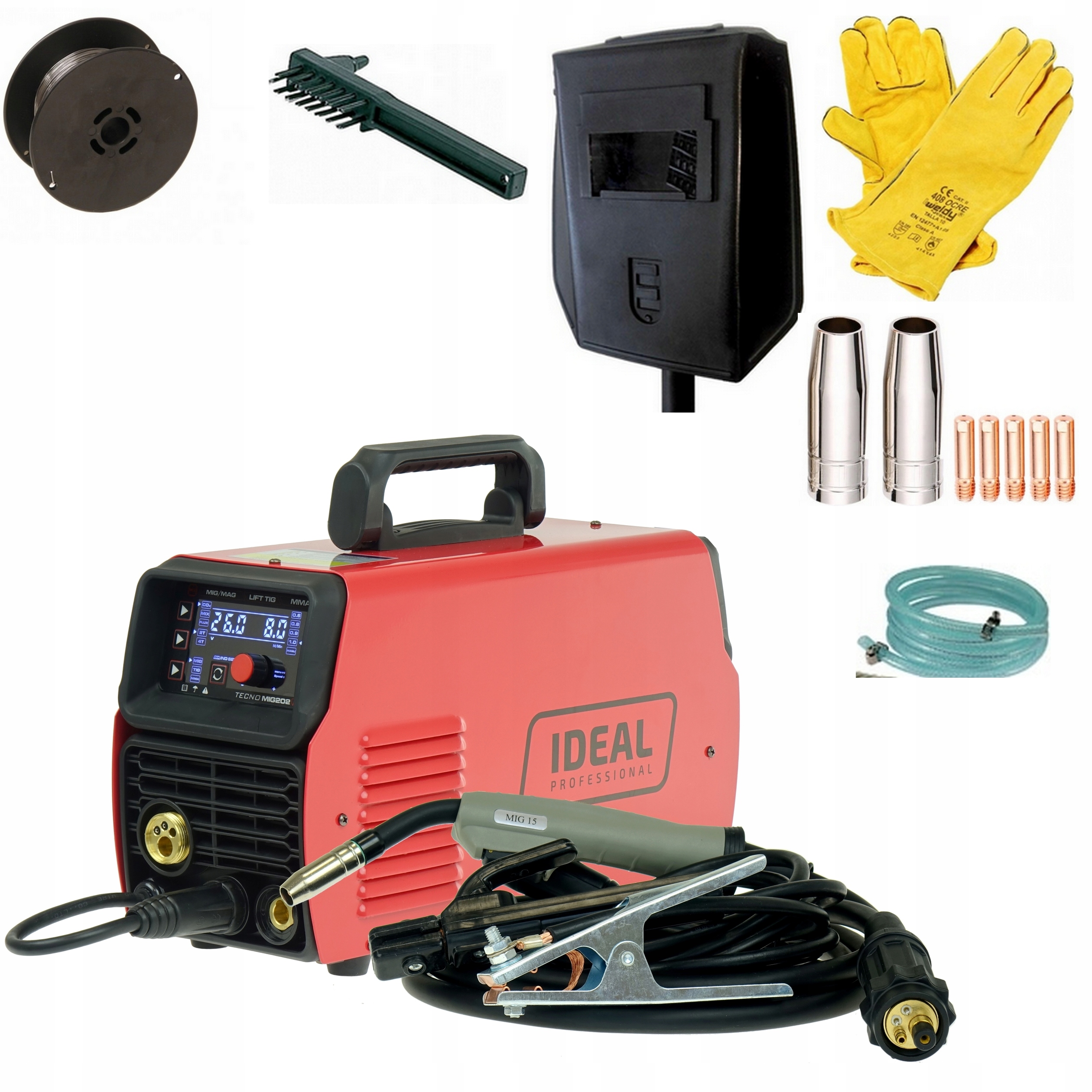 Spawarka Migomat Ideal Tecnomig 202 Mig/tig/mma Fl