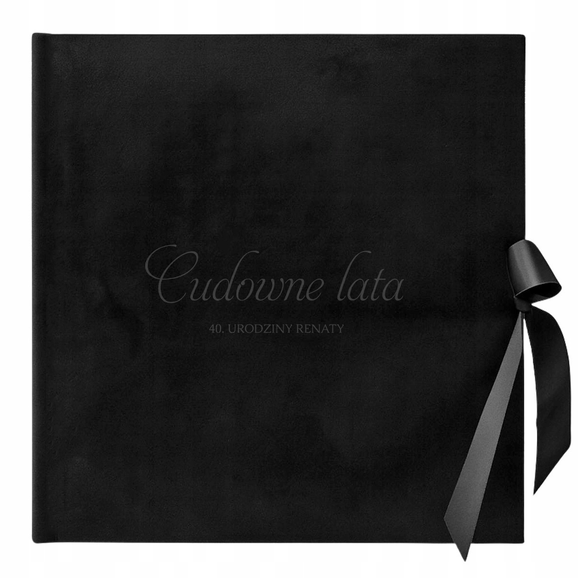 Urodzinowy Album Na zdjęcia 18 30 40 50 Urodziny Personalizowany Welurowy
