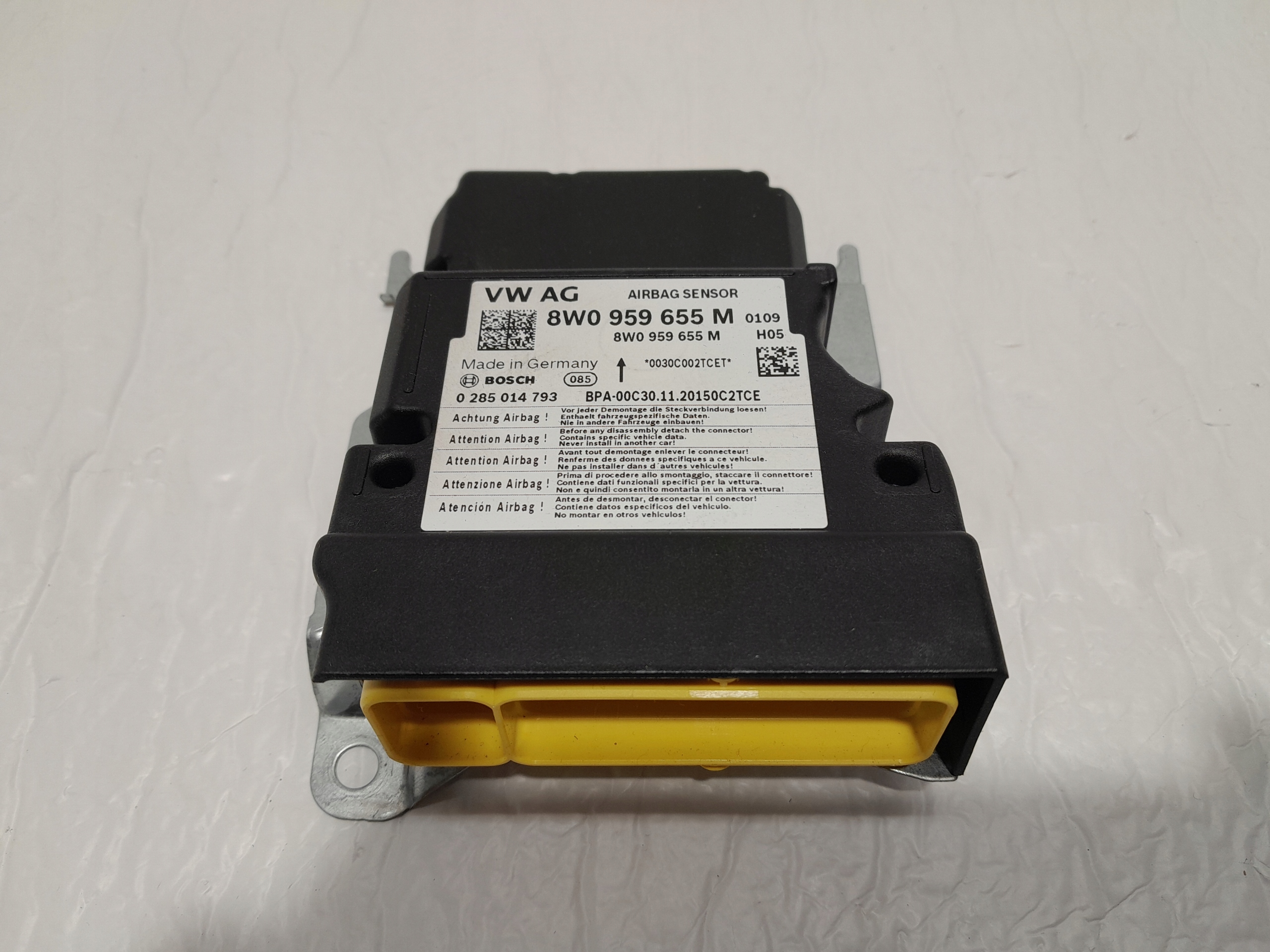 AUDI A4 B9 LIFT modul SENSOR AIRBAG 8W0959655M