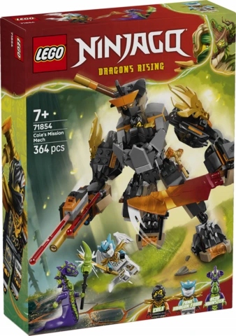 Lego Ninjago Coleův expediční robot a dračí Zane 71854