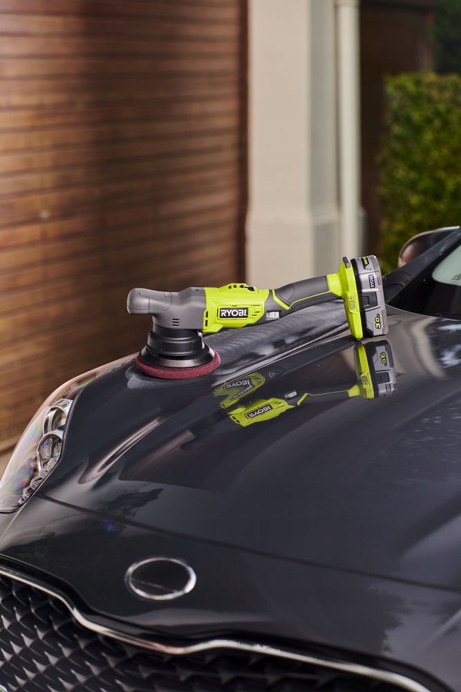 RYOBI POLERKA AKUMULATOROWA 18V REGULACJA R18P-0 125MM OSCYLACJA + 3 PADY Zasilanie akumulatorowe