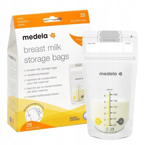 

Medela Woreczki Torebki do Mrożenia Pokarmu 25 szt