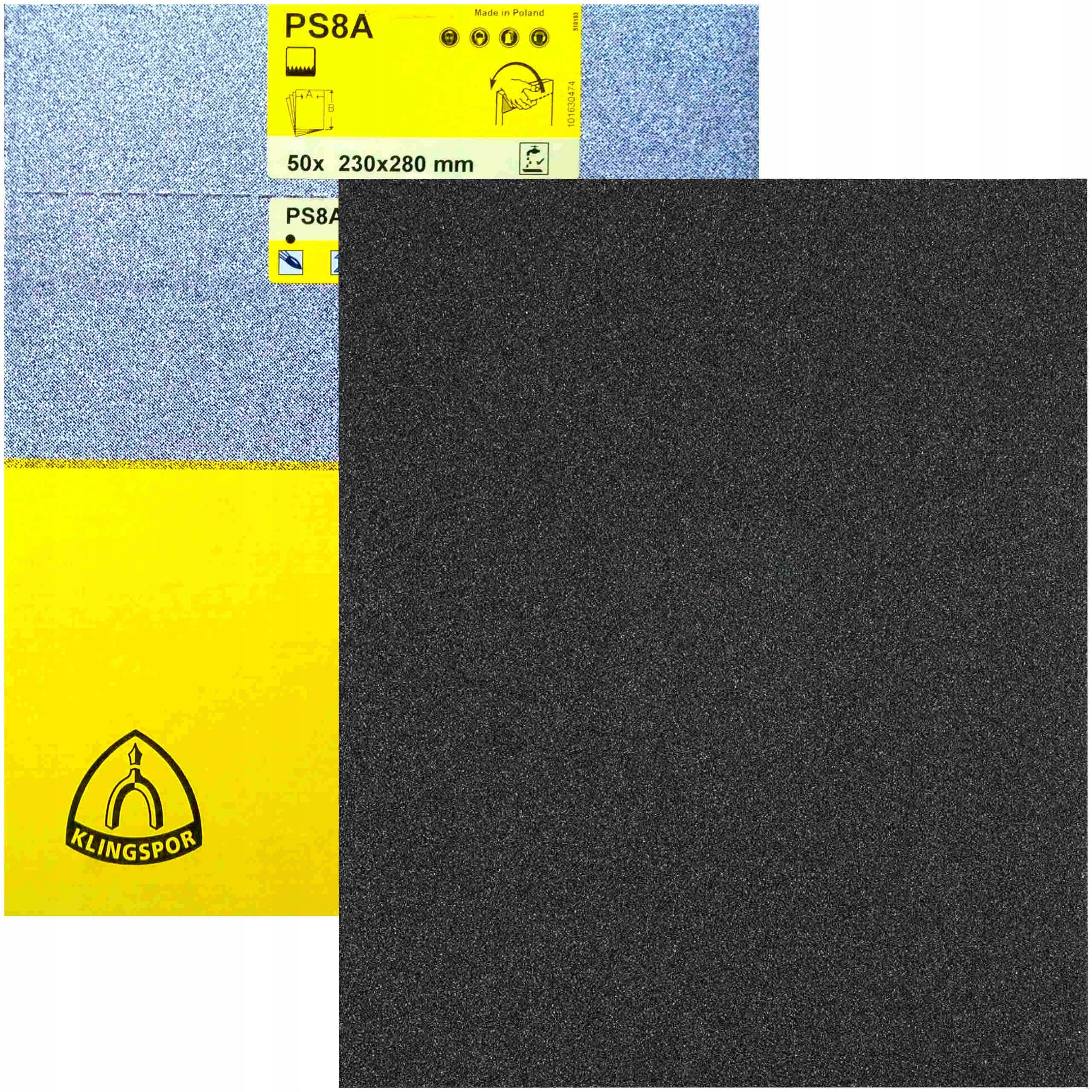 

Klingspor Papier Ścierny Wodny Arkusz P2000 50x