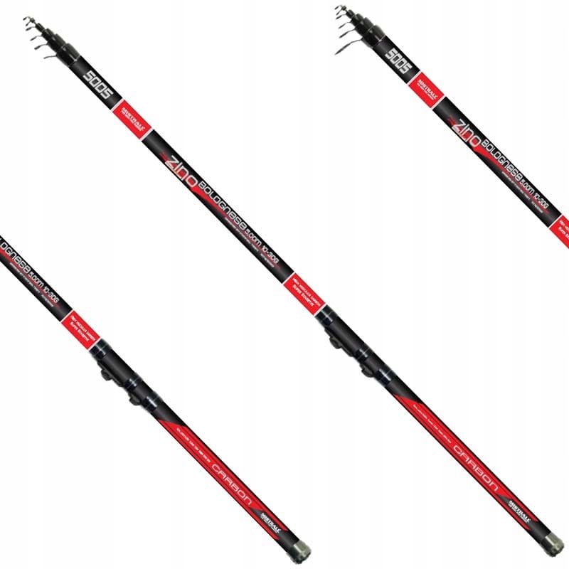 Bolonkový prut Mistrall Zino Bolognese 10-30 g 128 cm 600 cm