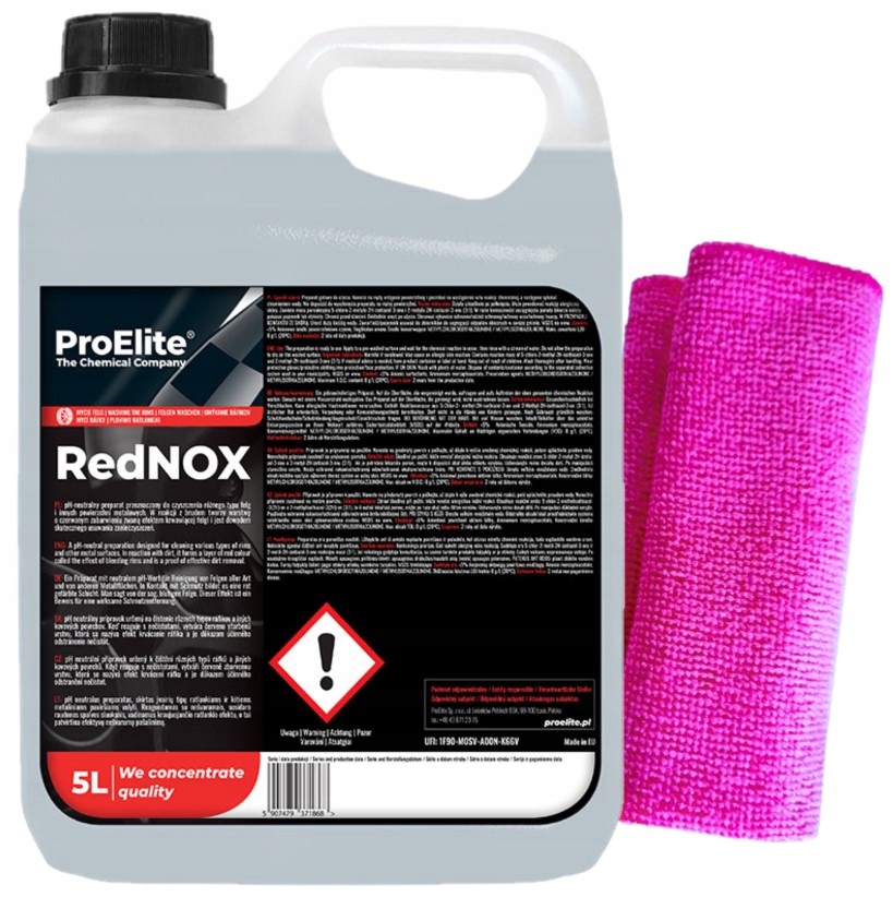 

RedNox mycie felg Krwawiąca Felga 5L Proelite