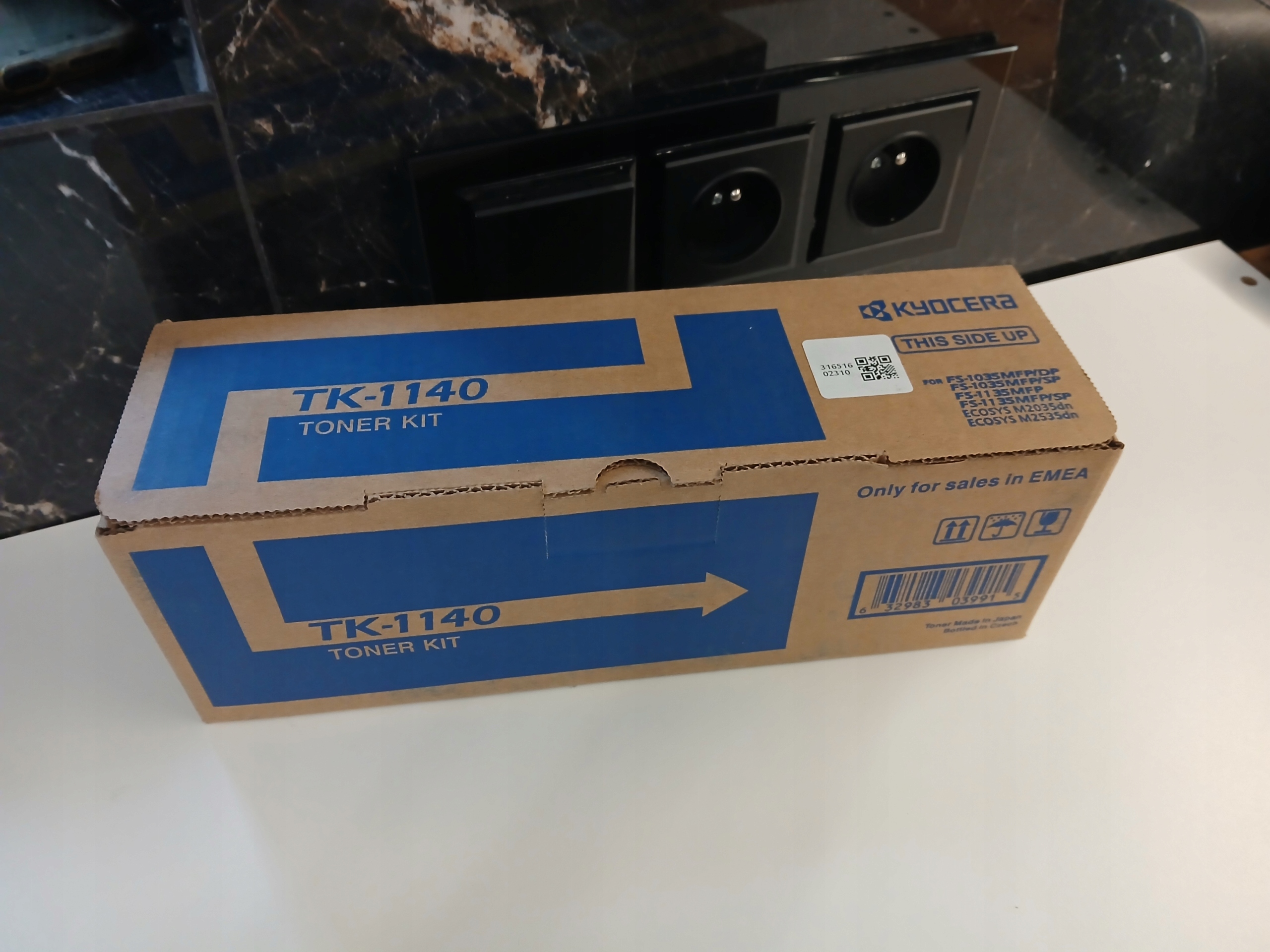 Toner Kyocera TK-1140 Black Originál TK1140 M2035 M2535 FS-1035