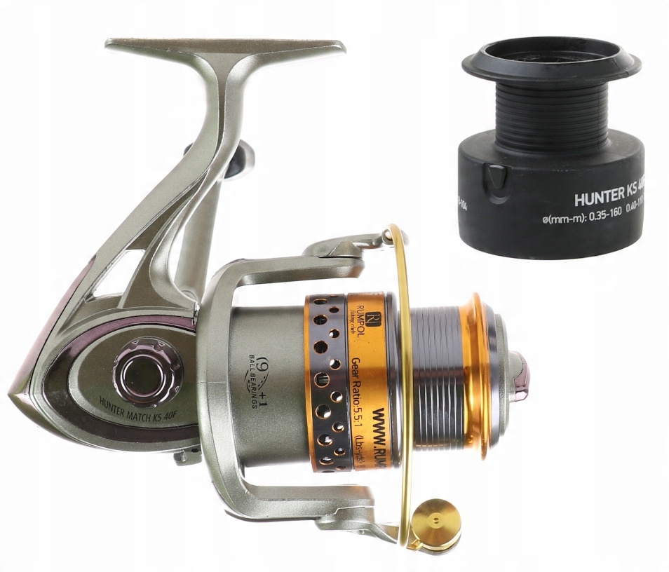 

Kołowrotek Hunter Match KS40F 9+1BB Spławikowy