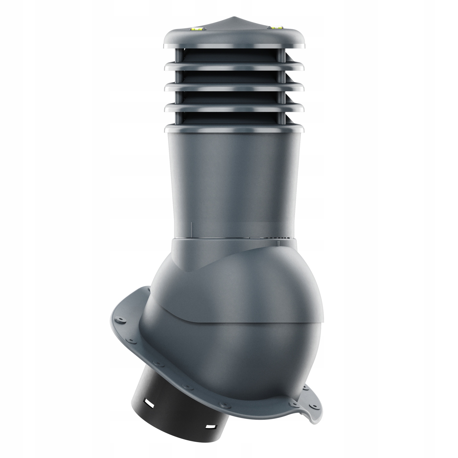 Ventilační komín Smart fi150 plechová střešní krytina nezateplená Antracit 7016