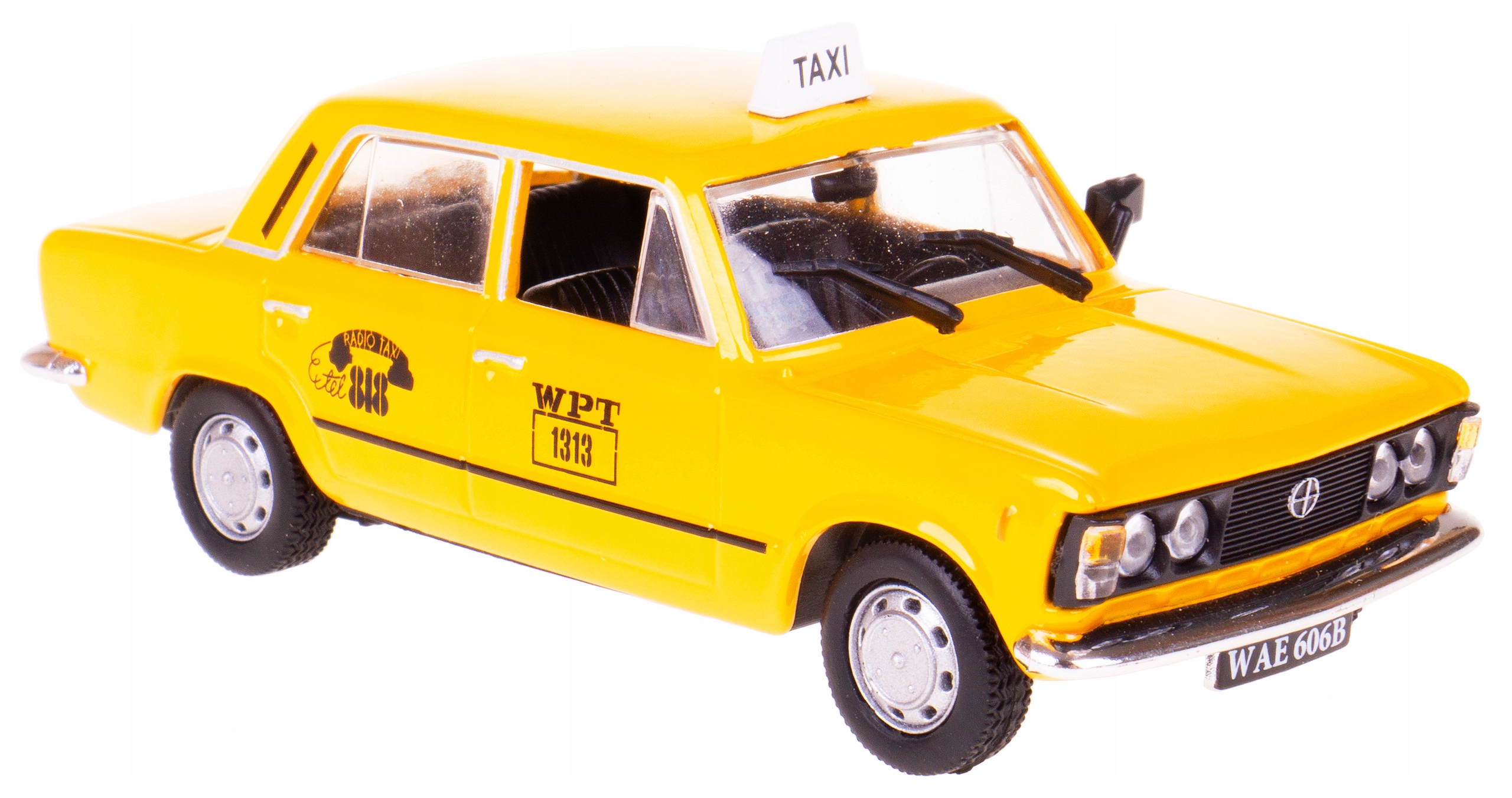 

Fiat 125p Taxi 1313 Zmiennicy Model Metal Prl 1:43