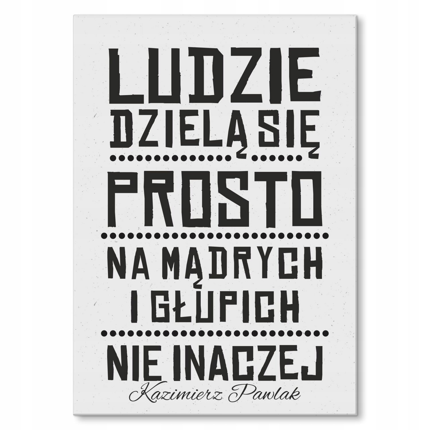 Kovový plakát Lidé sdílejí jednoduše Dárek 42 x 59 cm