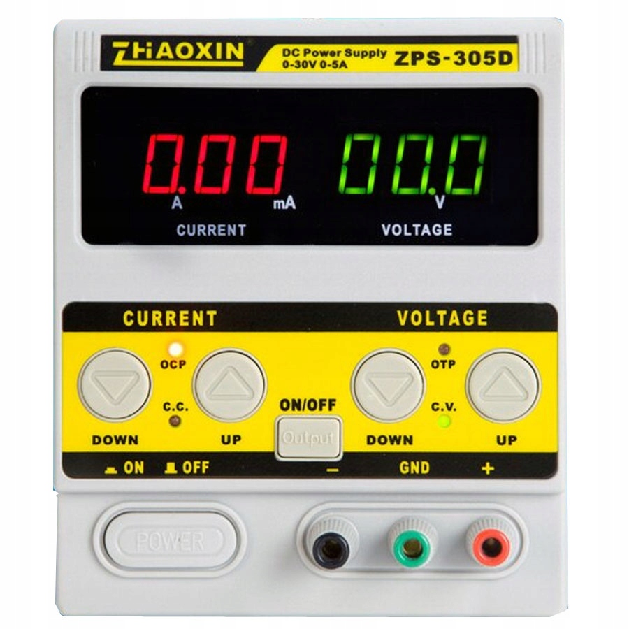 ZPS-305D zasilacz laboratoryjny 0-30V 0-5A program Marka Zhaoxin