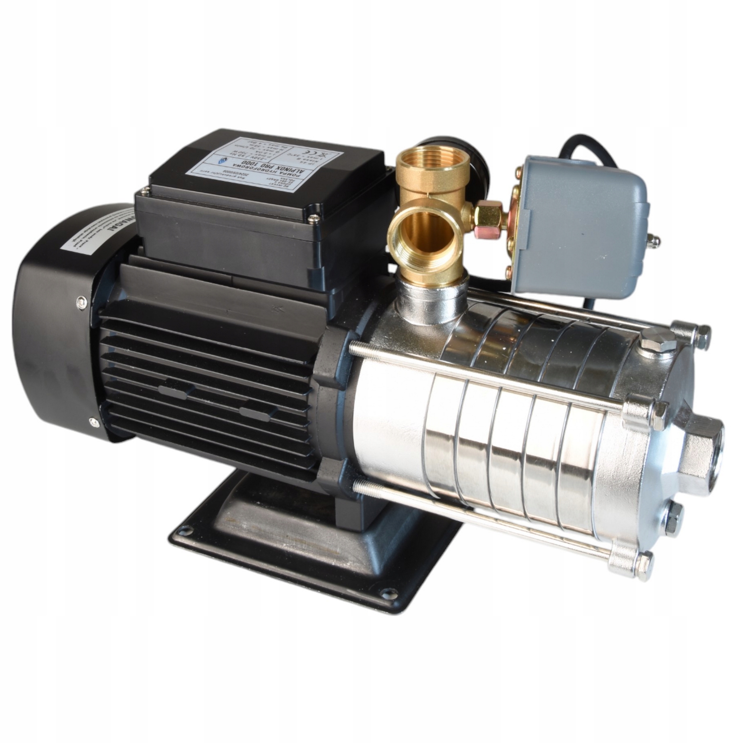 Čerpadlo Na Vodu Alpinox Pro 1000 S Príslušenstvom Inox, Prémiové Rotory, Výkon