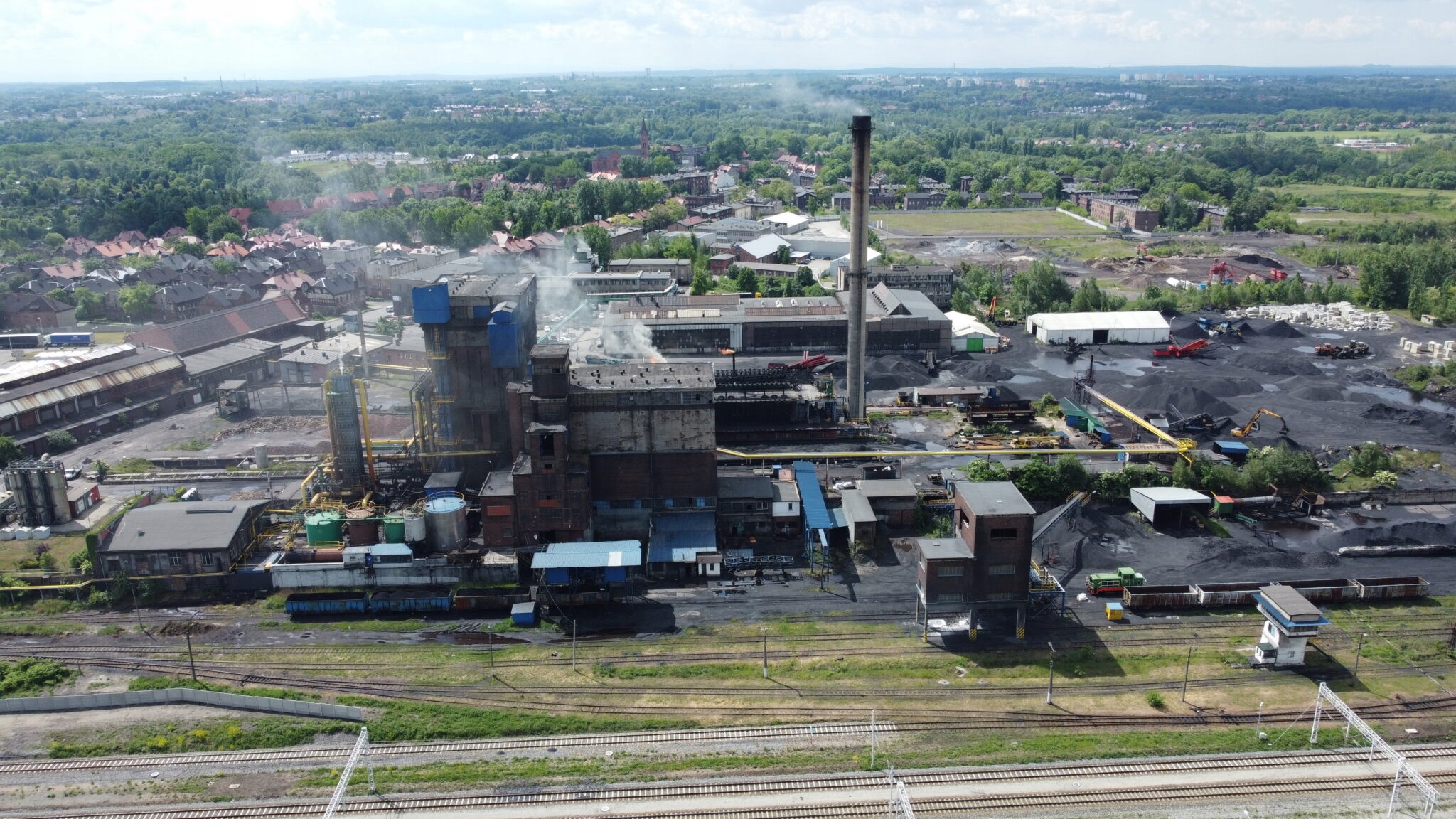 KOKS OPAŁOWY BYTOM GRUBY 40-60mm WĘGIEL 500kg Granulacja 40-60 mm