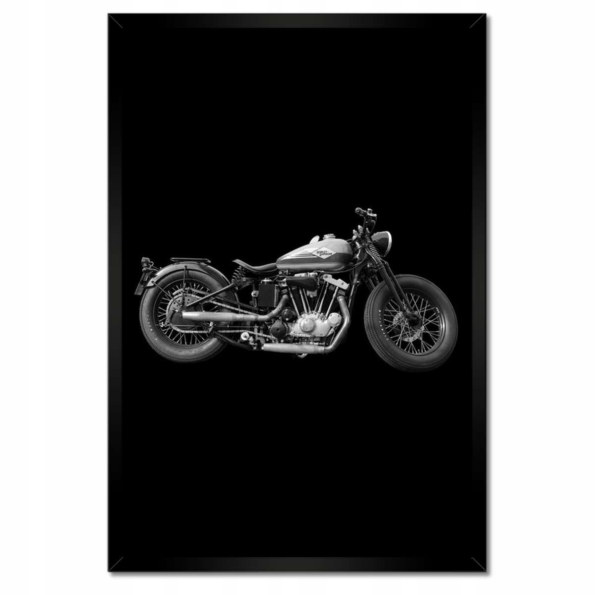Plakáty v rámu 40x60 Harley Davidson Motocykl