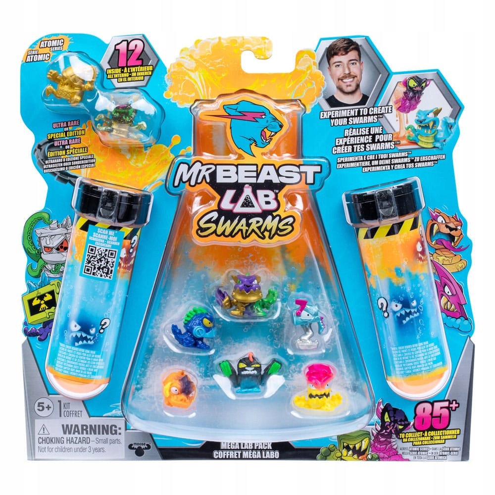 Mr. Beast Lab Swarms 12-Pack 3 cm Figurky Figurka Série 2