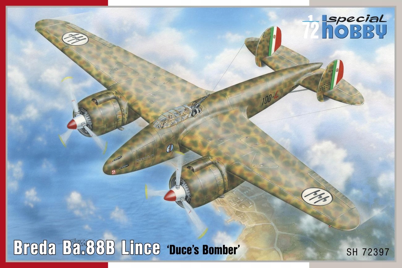 Special Hobby SH72397 1/72 Breda Ba.88B Lince