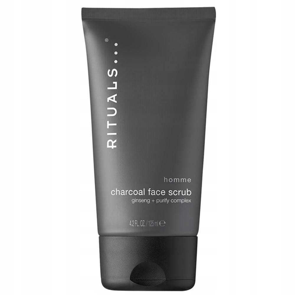 Rituals Homme Čisticí peeling na obličej s aktivním uhlím 125 ml