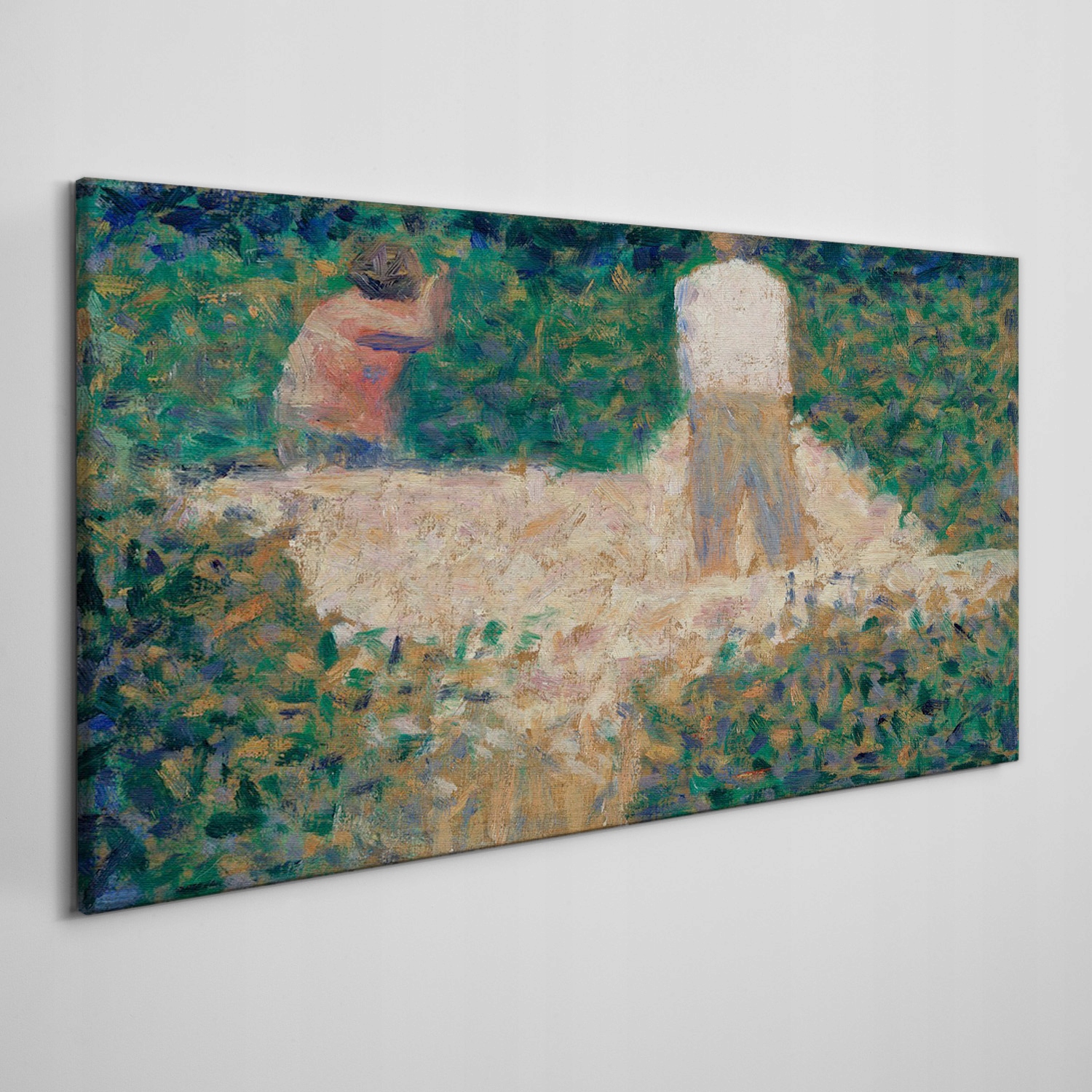 

Obraz na płótnie Two stonebreakers Seurat 120x60