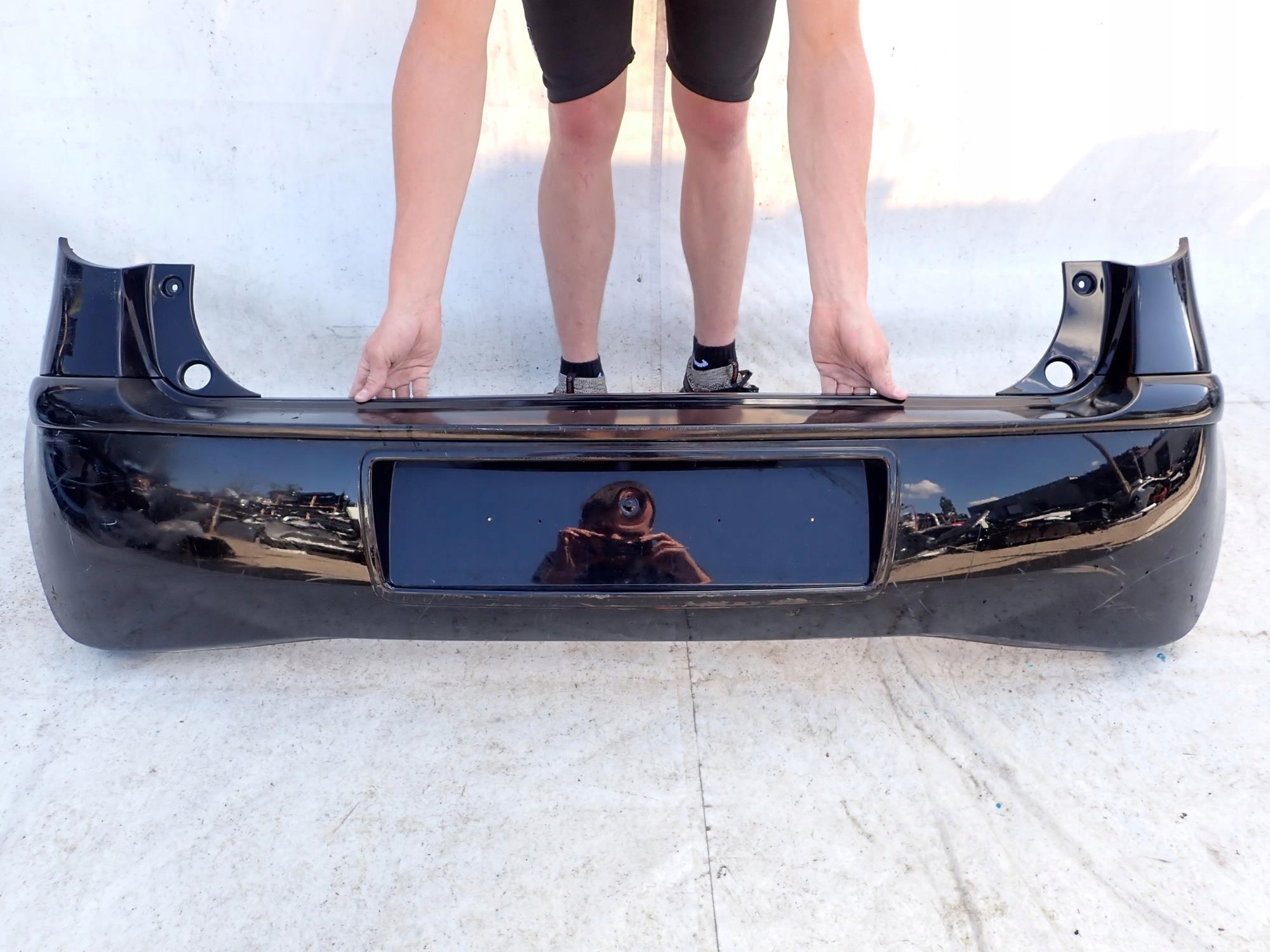 MITSUBISHI COLT VI 6 5D 04-08 bumper rear part rear