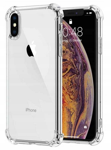 

Etui Anti-Shock Apple iPhone X Xs Bezbarwne