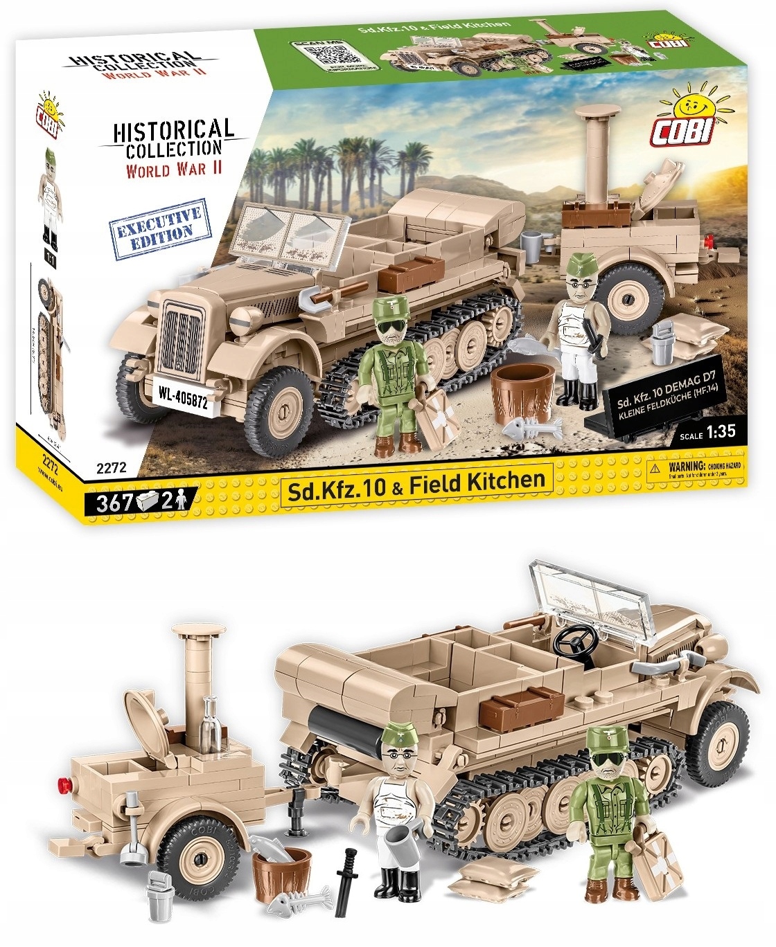 

Cobi 2272 sd.kfz 10 demag d7 kuchnia Executive