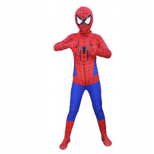 STRÓJ SPIDERMAN CZŁOWIEK PAJĄK HALLOWEEN KOSTIUM