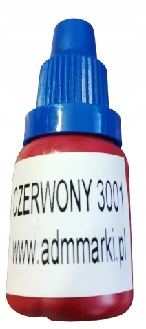 

Barwnik pigment do żywicy epoksydowej 10ml RAL3001