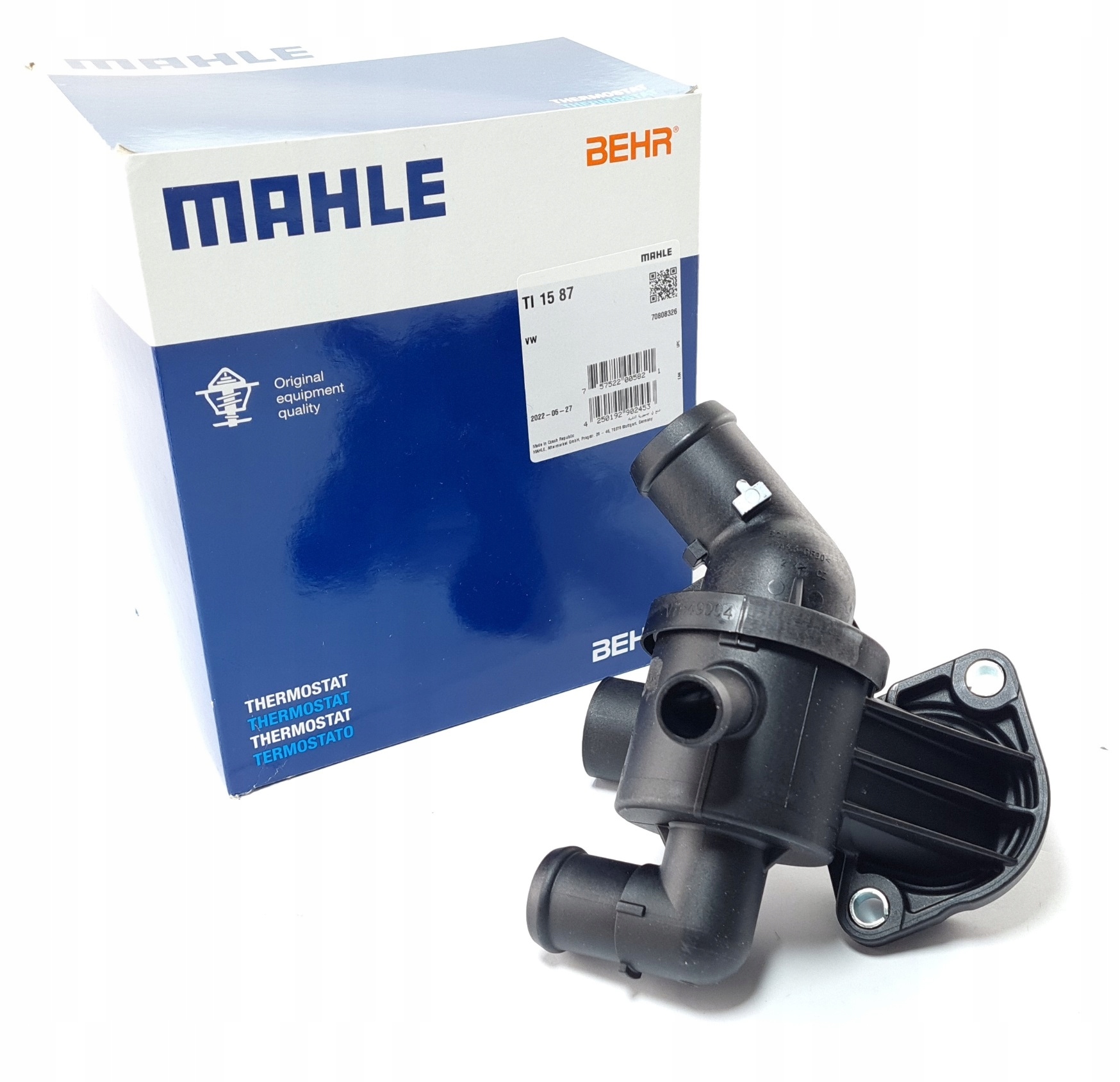 15 87 - ТЕРМОСТАТ MAHLE AUDI SEAT VW 87C 1.6 TDI 2.0 TDI