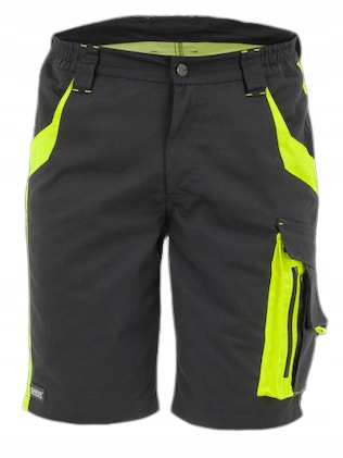 KRÓTKIE SPODENKI ROBOCZE SZORTY ELASTYCZNE STRETCH NEOFLEX SPANDEX BHP L