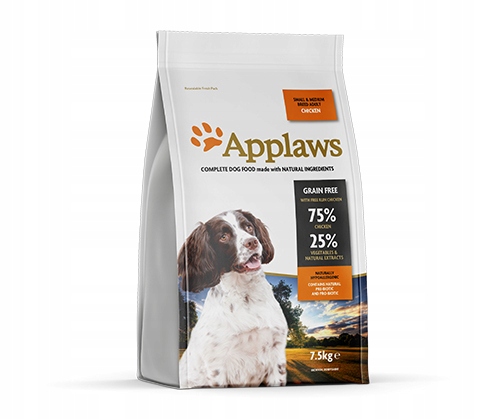 Applaws Dry Adult Small Medium Z Kurczakiem Chicken 7,5kg
