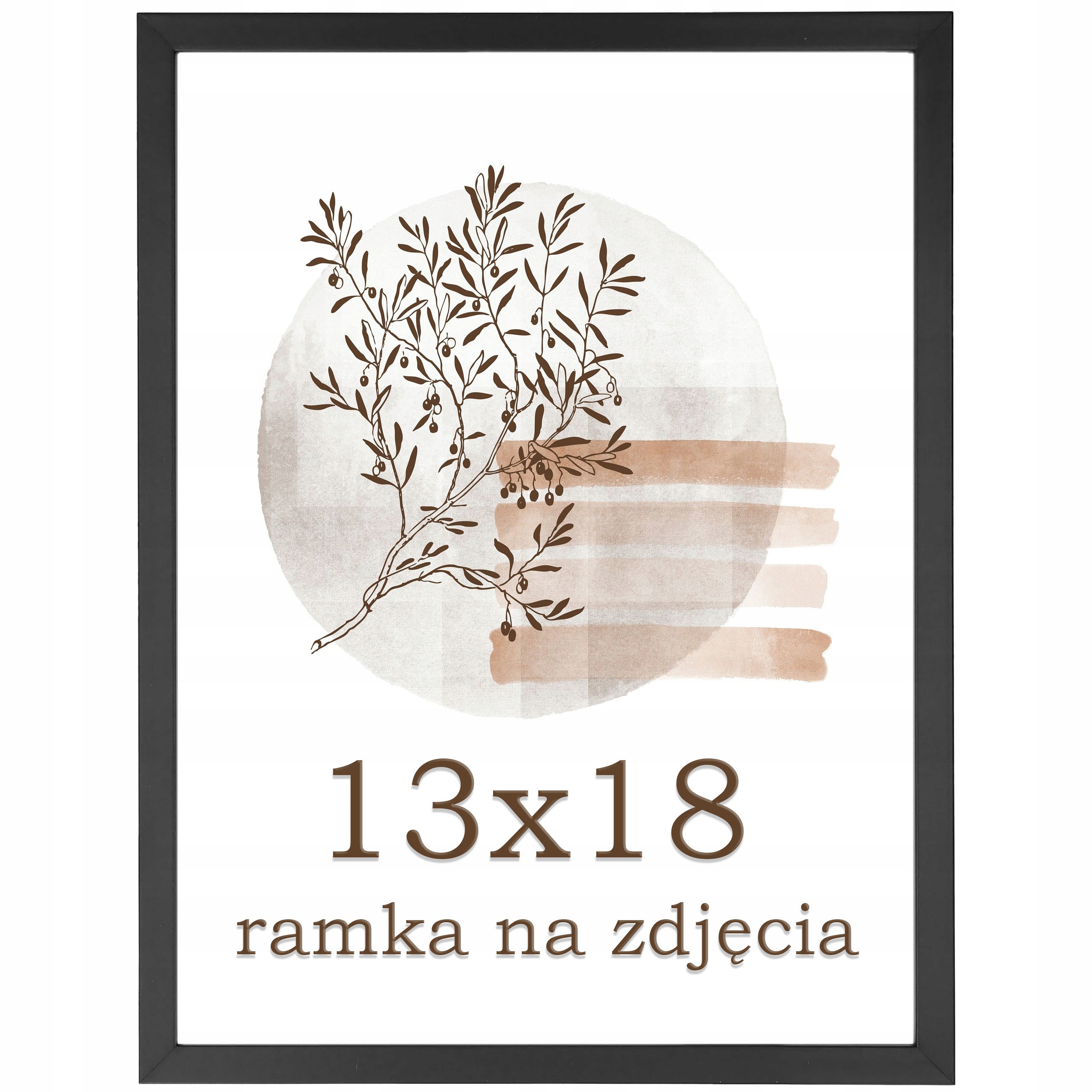 

Ramka na zdjęcia 13x18 ramki na zdjęcia czarna