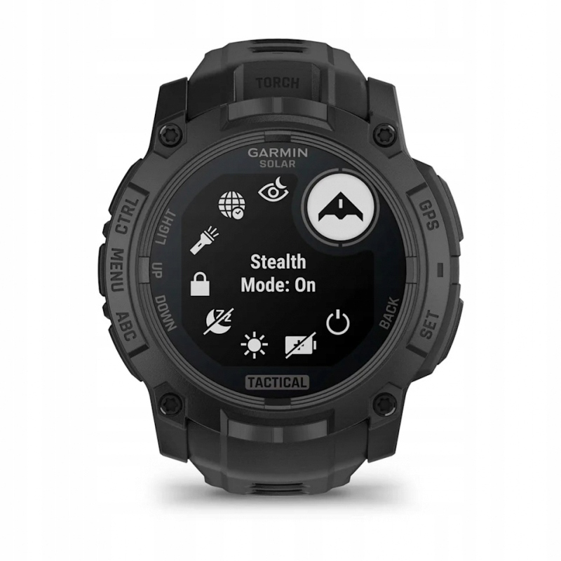 Смарт-часы Garmin Instinct 3 50mm Solar Tactical Black