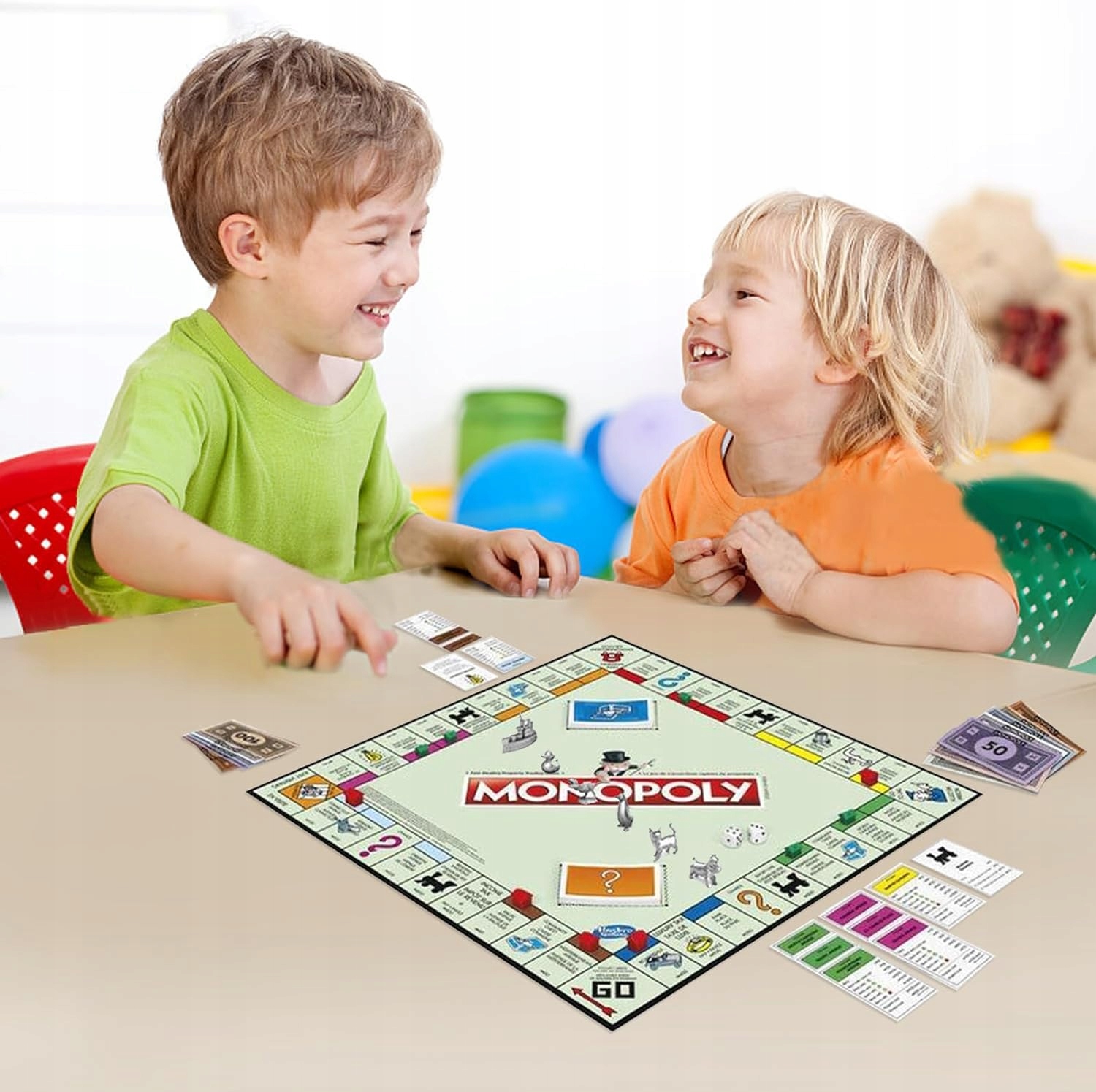 ORYGINALNA GRA PLANSZOWA MONOPOLY CLASSIC HASBRO ZABAWA HIT Kod producenta 10