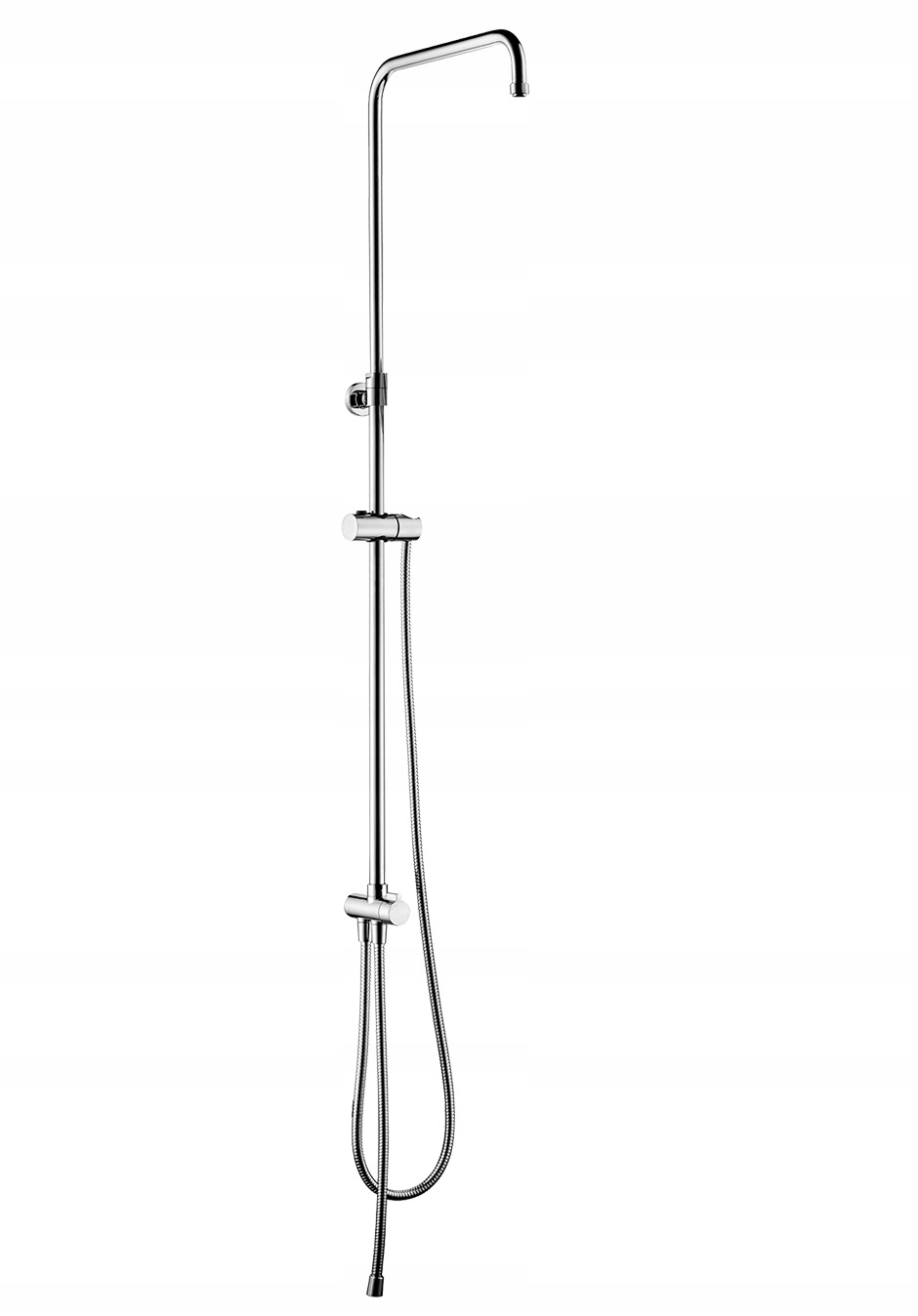 OMNIRES deszczownica Reg WYSOKOŚĆ +bateria prysznicowa termostatyczna GROHE Kolor chrom