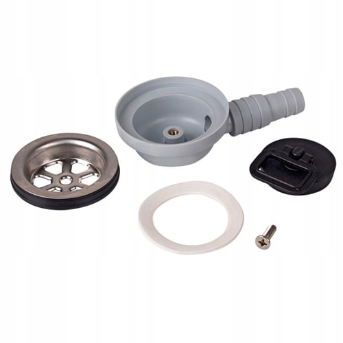 ODPŁYW ZLEWU UMYWALKI KATOWY 20mm / 25mm NA JACHT KAMPER Marka GFN