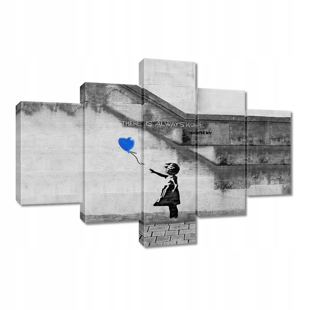 

Obrazy 100x70 Banksy Always Hope Mural